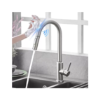 Cuba Gourmet 60x42cm Inox Escovado + Torneira Touch E Tábua