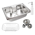 Cuba Gourmet Aço Inox 42x60cm Kit Completo