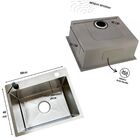 Cuba Gourmet C/ Acessórios Aço Inox 304 Pia Cozinha 50x40cm