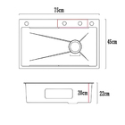 Cuba Gourmet Cascata Aço Inox 304 com Torneira Premium