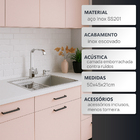 Cuba Gourmet Com Acessorios Espaçokb H6045 Inox Escovado