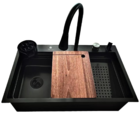 Cuba Gourmet Completa Premium Torneira Cascata Lava Copos