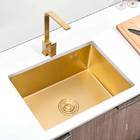 Cuba Gourmet Cozinha 50x40 Completa Aço Inox 304 Escovado Dou