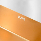 Cuba Gourmet Cozinha 50x40 Completa Aço Inox 304 Escovado Rose