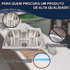Cuba Gourmet Cozinha Aço Inox 50x40cm Com Acessórios