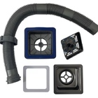 Cuba Gourmet Cozinha E Lixeira Quadrada Preta Torneira Preta