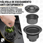 Cuba Gourmet Cozinha Inox 304 Anti Risco Nano Pvd Black 60x45