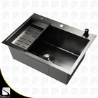 Cuba Gourmet Cozinha Inox 304 Anti Risco Nano Pvd Black 60x45
