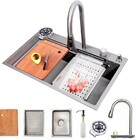 Cuba Gourmet Cozinha Luxo Pia Premium Com Torneira Cascata La