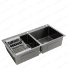 Cuba Gourmet Dupla Em Aço Inox 304 Nano Black Guimmis.casa