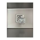 Cuba Gourmet Dupla Quadrada Aço Inox 304 Escovada 78x43cm