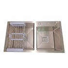 Cuba Gourmet Dupla Quadrada Aço Inox 304 Escovada 78x43cm