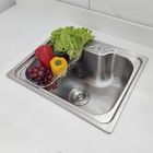 Cuba Gourmet Inox 304 50x40 Pia Cozinha Com Cesto Escorredor