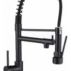 Cuba Gourmet Inox Preta 50x40cm  Com Torneira Preta E Tábua