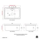 Cuba Gourmet Para Cozinha Com Acessórios Aço Inox 201 Texturi