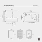 Cuba Gourmet Para Cozinha Com Acessórios Workstation E Tornei