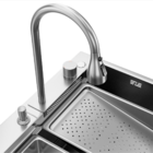 Cuba Gourmet Para Cozinha Miami Cascata Aço Inox 304 Goldenx