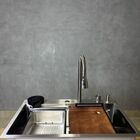 Cuba Gourmet Para Cozinha Miami Cascata Aço Inox 304 Goldenx
