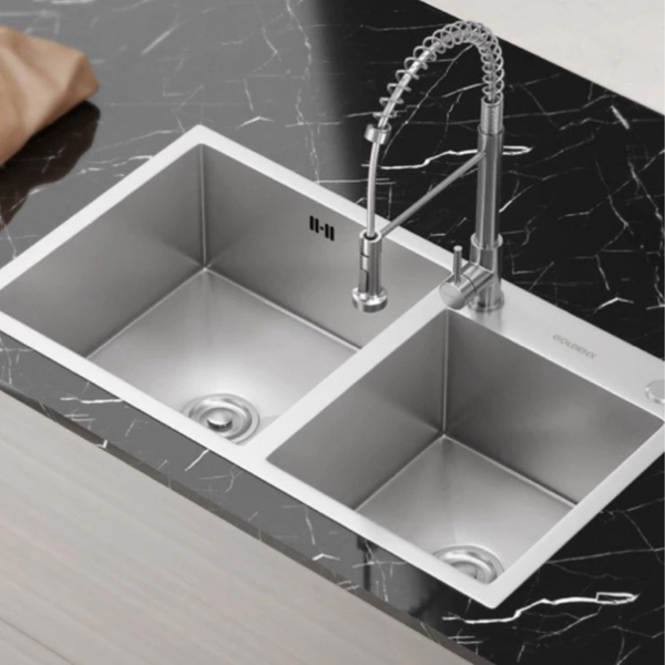 Cuba Gourmet Para Cozinha Nápoles Dupla Aço Inox 304 Goldenx