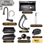 Cuba Gourmet Premium Com Torneira Lavador De Copos E Legumes