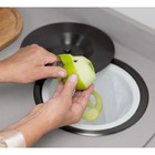 Cuba Gourmet Preta 60x42cm Aço Inox Com Acessórios E Lixeira