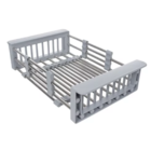 Cuba Gourmet Quadrada 60x40cm Inox 304 E Torneira Extensível