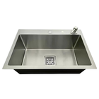 Cuba Gourmet Quadrada 60x40cm Inox 304 E Torneira Extensível
