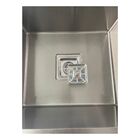 Cuba Gourmet Quadrada Aço Inox 304 Escovada 44x44 Acessórios