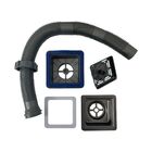 Cuba Gourmet Quadrada Aço Inox 304 Preta 44x44 Acessórios