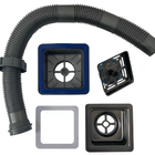 Cuba Gourmet Quadrada Aço Inox 304 Preta 60x40cm Premium