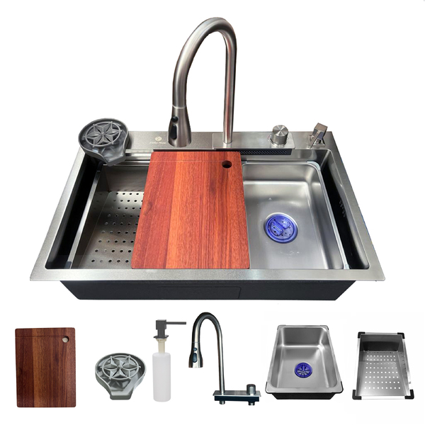 Cuba Gourmet Torneira Cascata Lavador De Copos E Acessórios