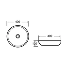 Cuba Haus Metais Galala Mármore R4012gl 40cm