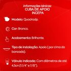 Cuba Incepa Apoio Platinum Com Mesa P4 Branca 35x35