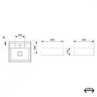 Cuba Incepa Apoio Platinum Com Mesa P6 Branco 45x42