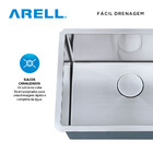 Cuba Individual S101 Inox Escovado Arell