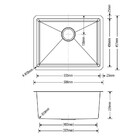 Cuba Individual S101 Inox Escovado Arell