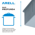 Cuba Individual S101 Inox Escovado Arell