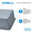 Cuba Individual S105-p Inox Escovado Arell