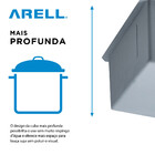 Cuba Individual S105-p Inox Escovado Arell