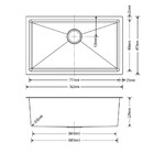 Cuba Individual S105-p Inox Escovado Arell