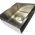 Cuba Industrial Pia Aço Tanque Inox 60x50x35cm Cozinha