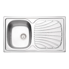 CUBA INOX 304 86X50CM SF FOSCA