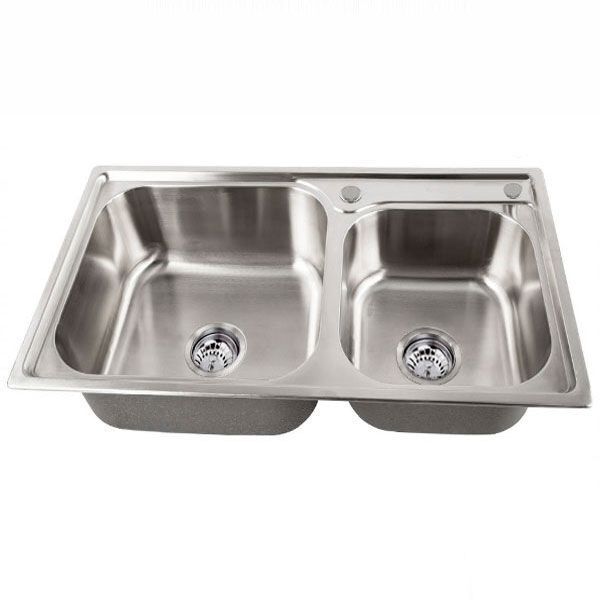 Cuba Inox 304 Cozinha Gourmet Luxo Pia com válvula Giorgia -