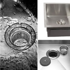 Cuba Inox 304 Quadrada Gourmet Plana Cozinha 50x40 Lixeira ,