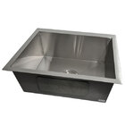 Cuba Inox 304 Quadrada Gourmet Plana Cozinha 600x400 Com Aces