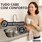 Cuba Inox 430 Cozinha N 1 47x30x17 Eletrocubas Extra Funda