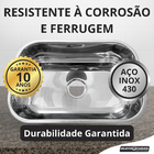 Cuba Inox 430 Cozinha N 1 47x30x17 Eletrocubas Extra Funda