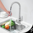 Cuba Inox 50x40 Escovada Cozinha Com Torneira Gourmet Monocom