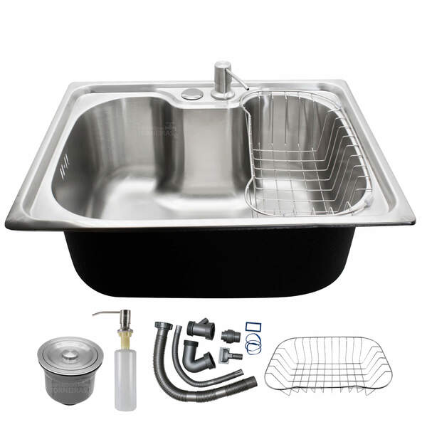 Cuba Inox 50x40 Pia Cozinha Gourmet Luxo Aço Escovado 6033