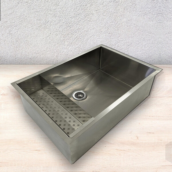 Cuba Inox Area Gourmet Embutir Cozinha 60x40 Retangular+ Válv